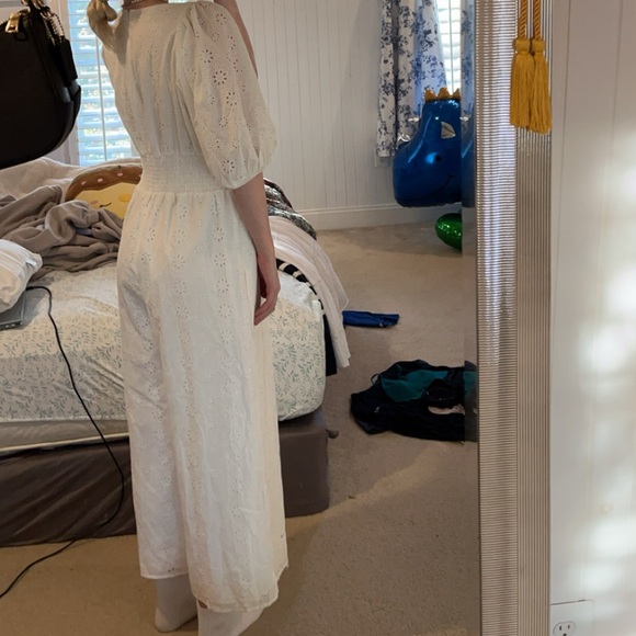 Anthropologie Hutch Long White Jumpsuit - Picture 2 of 10
